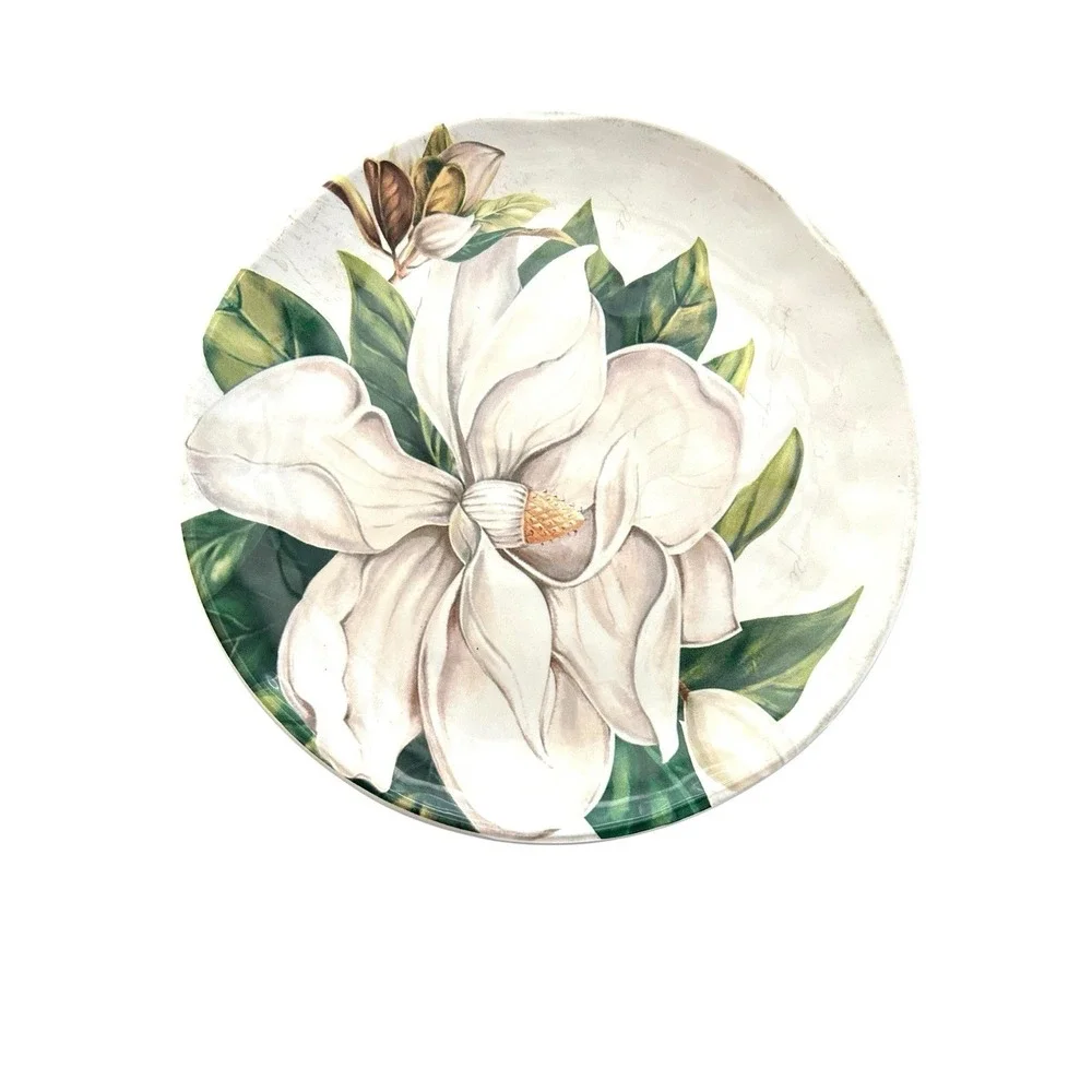 Pier 1 Magnolia Salad Plates 8.75